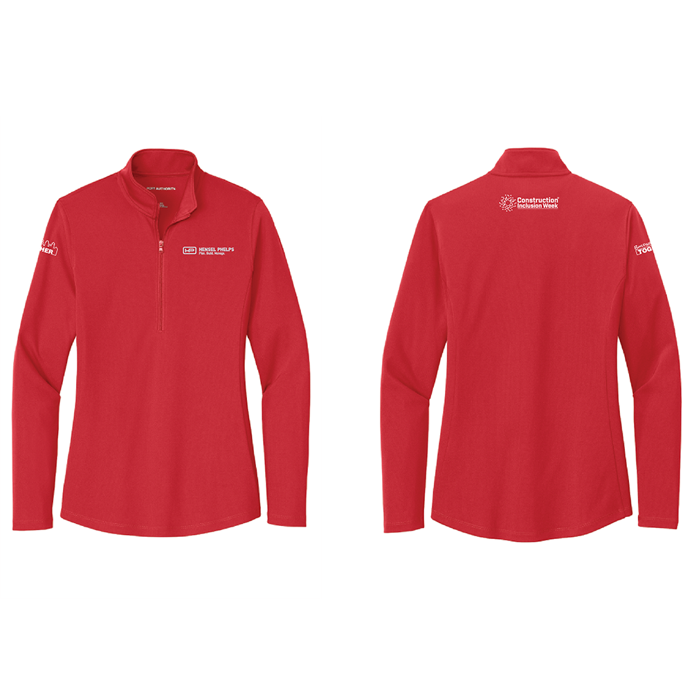 Port Authority Women's Dry Zone UV Micro-Mesh 1/4-Zip