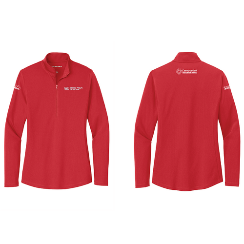 Port Authority Women's Dry Zone UV Micro-Mesh 1/4-Zip